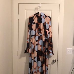 Multi-Print Dress